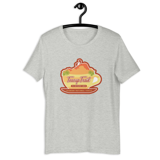 Teacup Trail to Coffeepot Rock Unisex t-shirt - Coconino National Forest