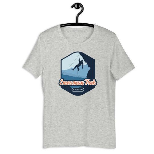 Snowman Trek Unisex t-shirt – Bhutan