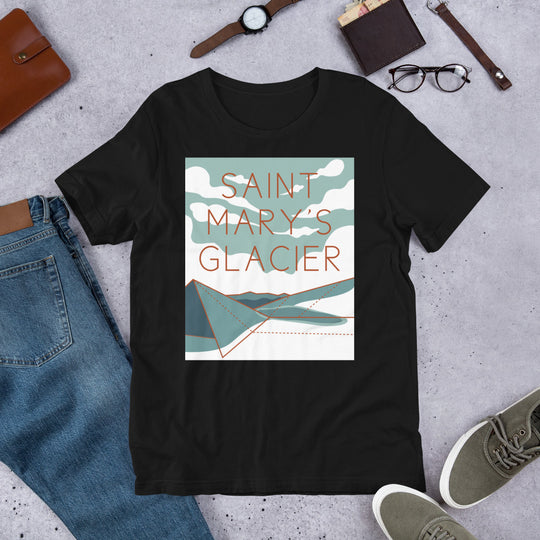 St. Mary&#39;s Glacier Unisex t-shirt