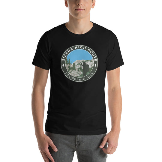 Sierra High Route - California Unisex t-shirt