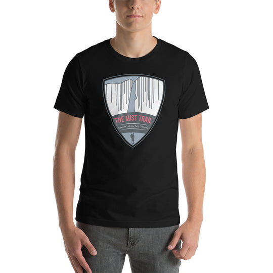 Mist Trail - Yosemite, California Unisex t-shirt