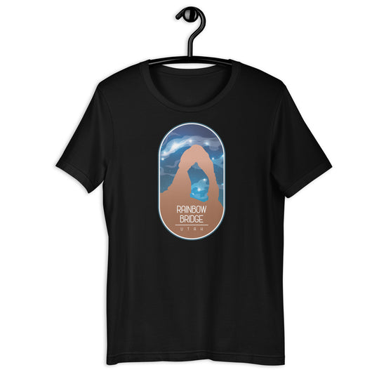 Rainbow Bridge Unisex t-shirt – Utah