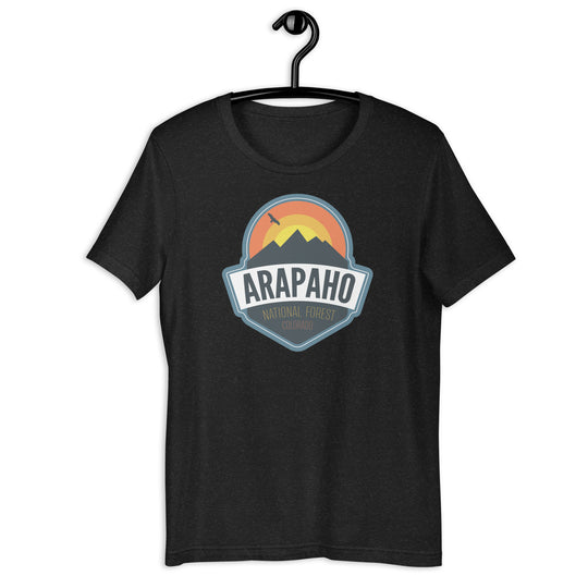 Arapaho National Forest Unisex t-shirt – Colorado