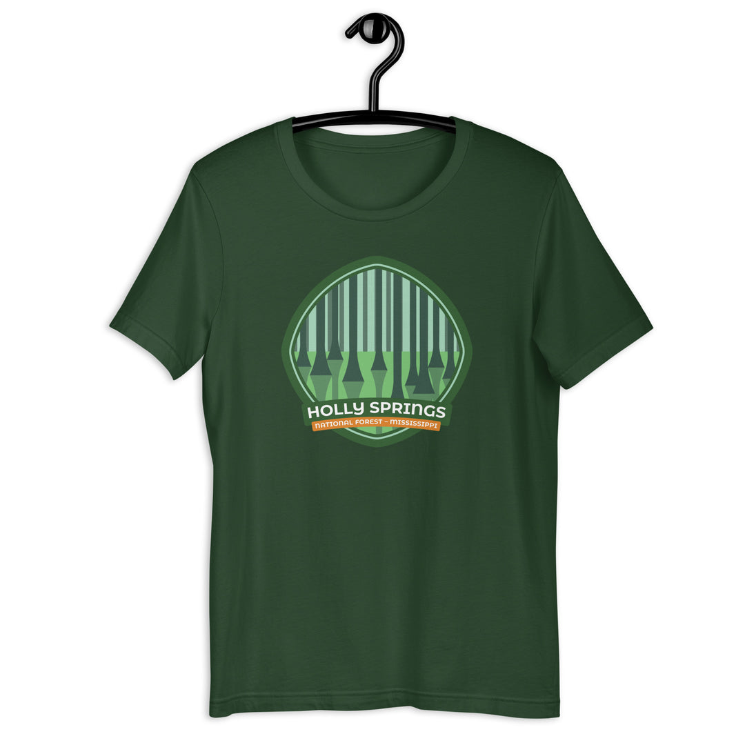 Holly Springs National Forest Unisex t-shirt – Mississippi