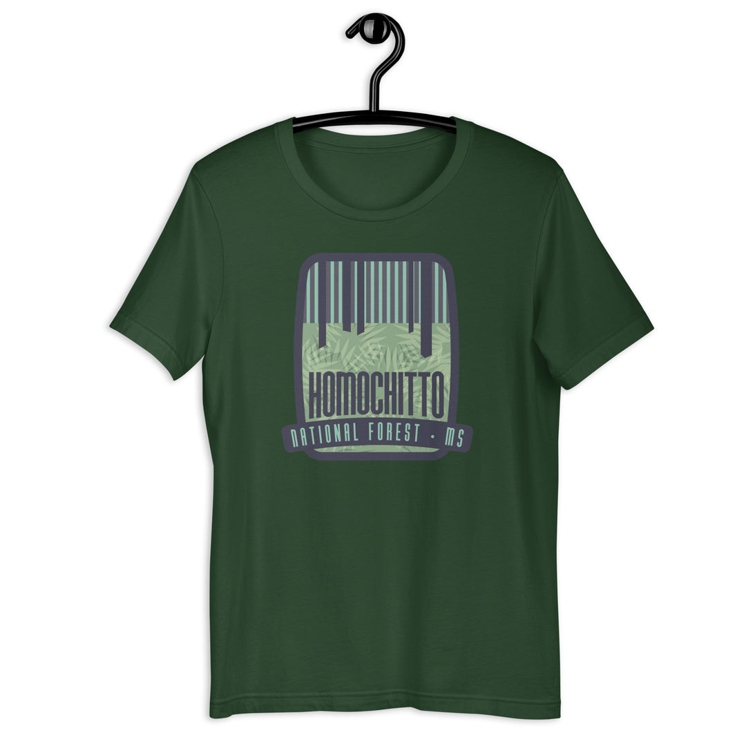 Homochitto National Forest Unisex t-shirt – Mississippi