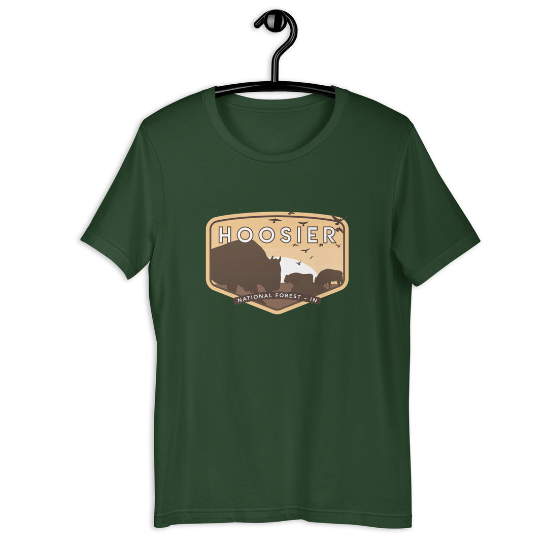 Hoosier National Forest Unisex t-shirt – Indiana