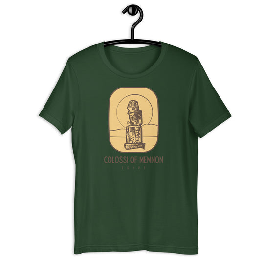 Colossi of Memnon Unisex t-shirt – Egypt