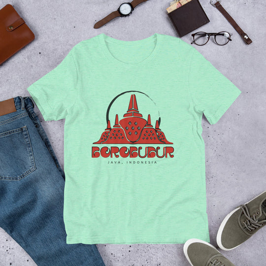 Borobudur - Java, Indonesia Unisex t-shirt