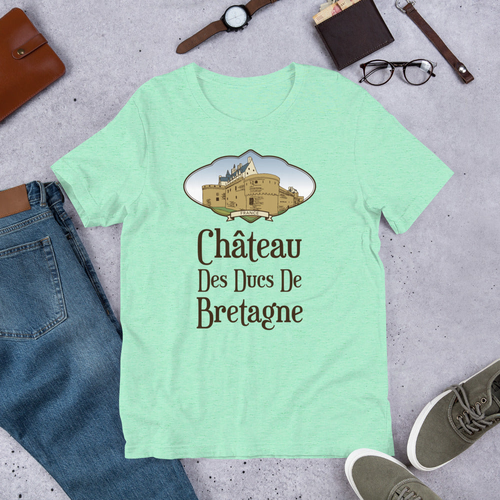 Chateau Des Ducs De Bretagne - France Unisex t-shirt