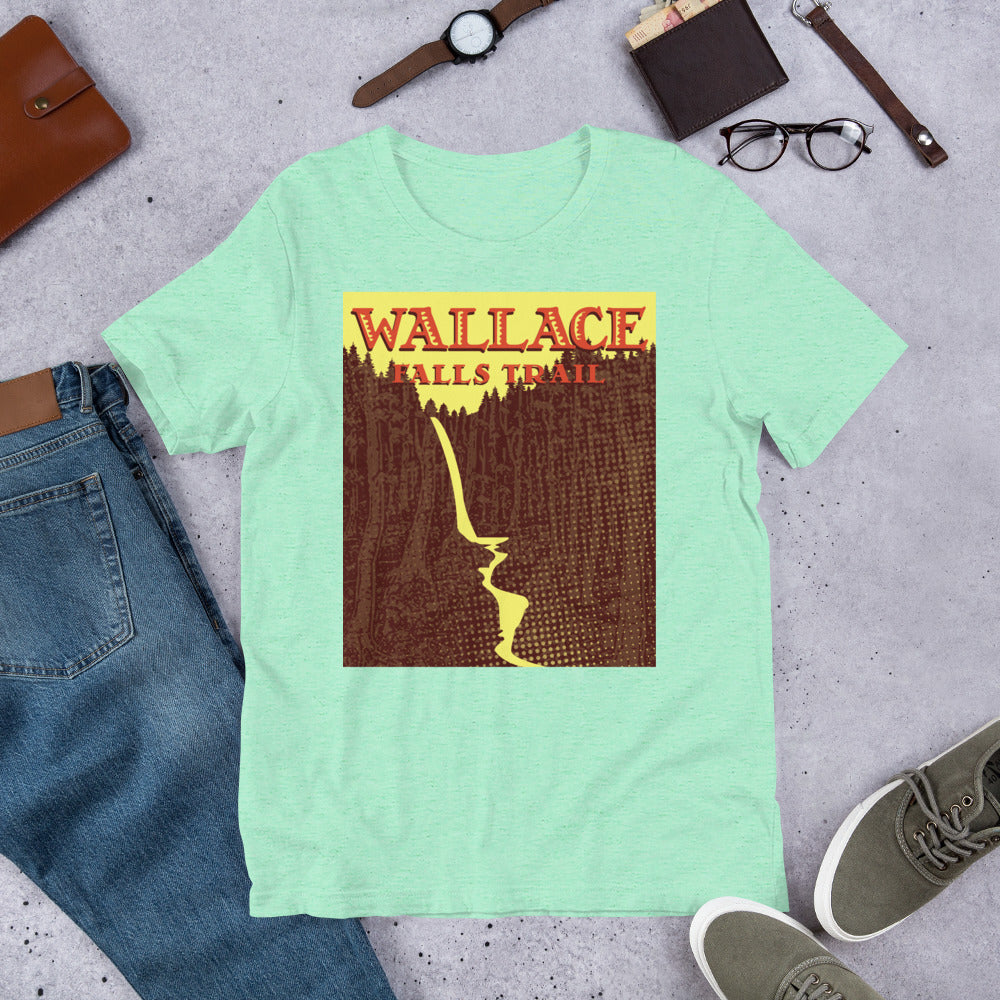 Wallace Falls Trail Unisex t-shirt