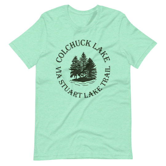 Colchuck Lake via Stuart Lake Trail Unisex t-shirt