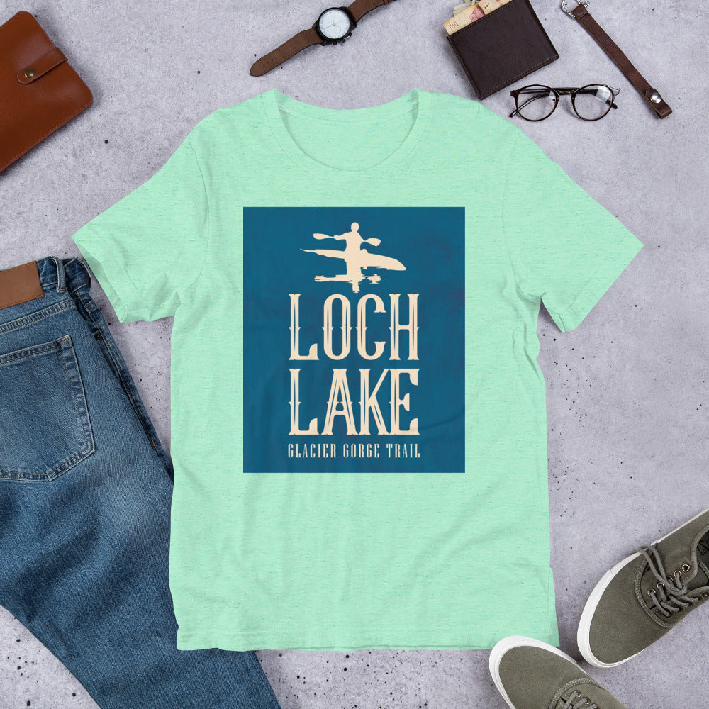 Loch Lake - Glacier Gorge Trail Unisex t-shirt