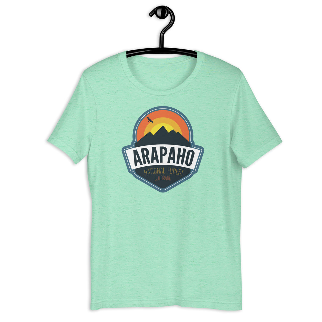 Arapaho National Forest Unisex t-shirt – Colorado