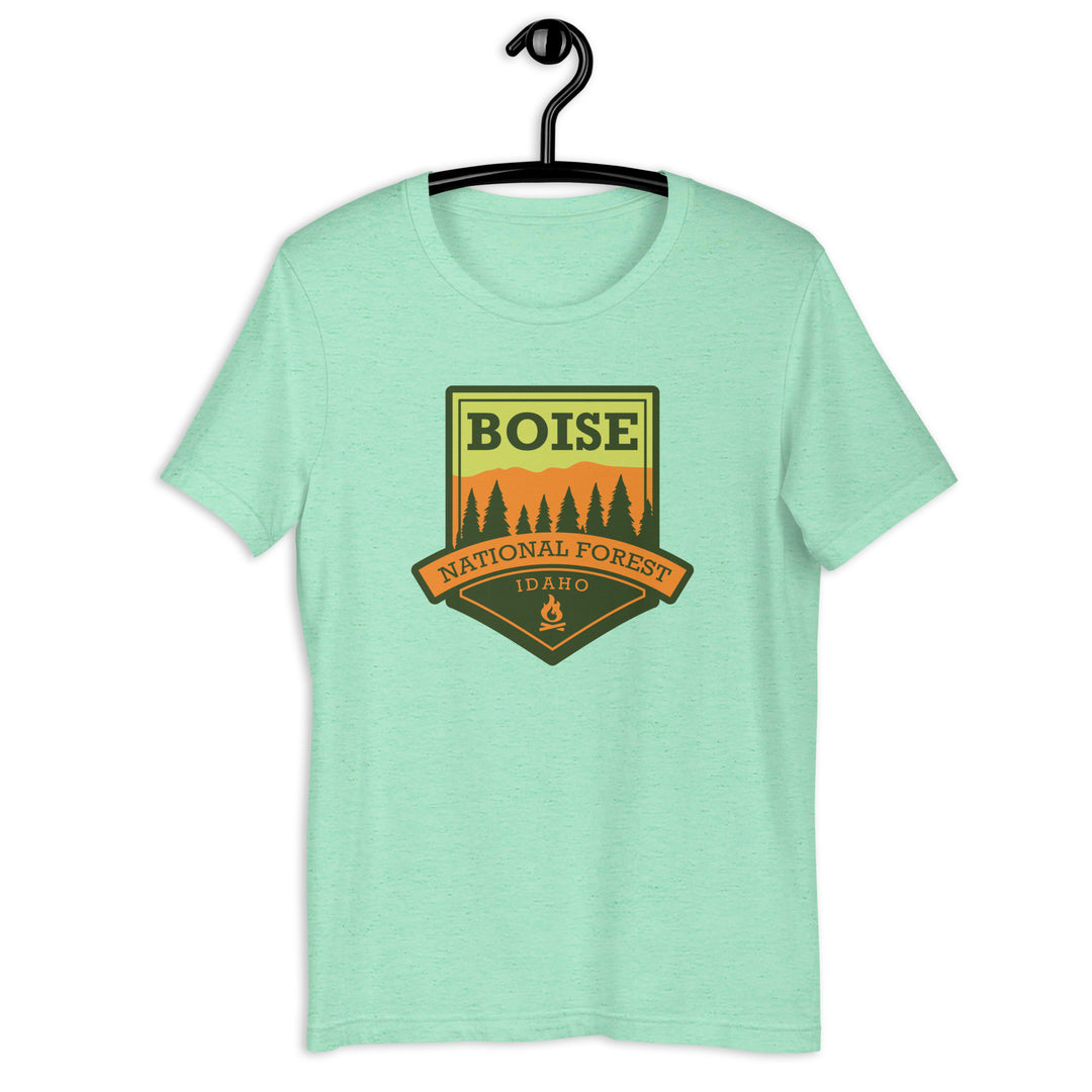 Boise National Forest Unisex t-shirt – Idaho