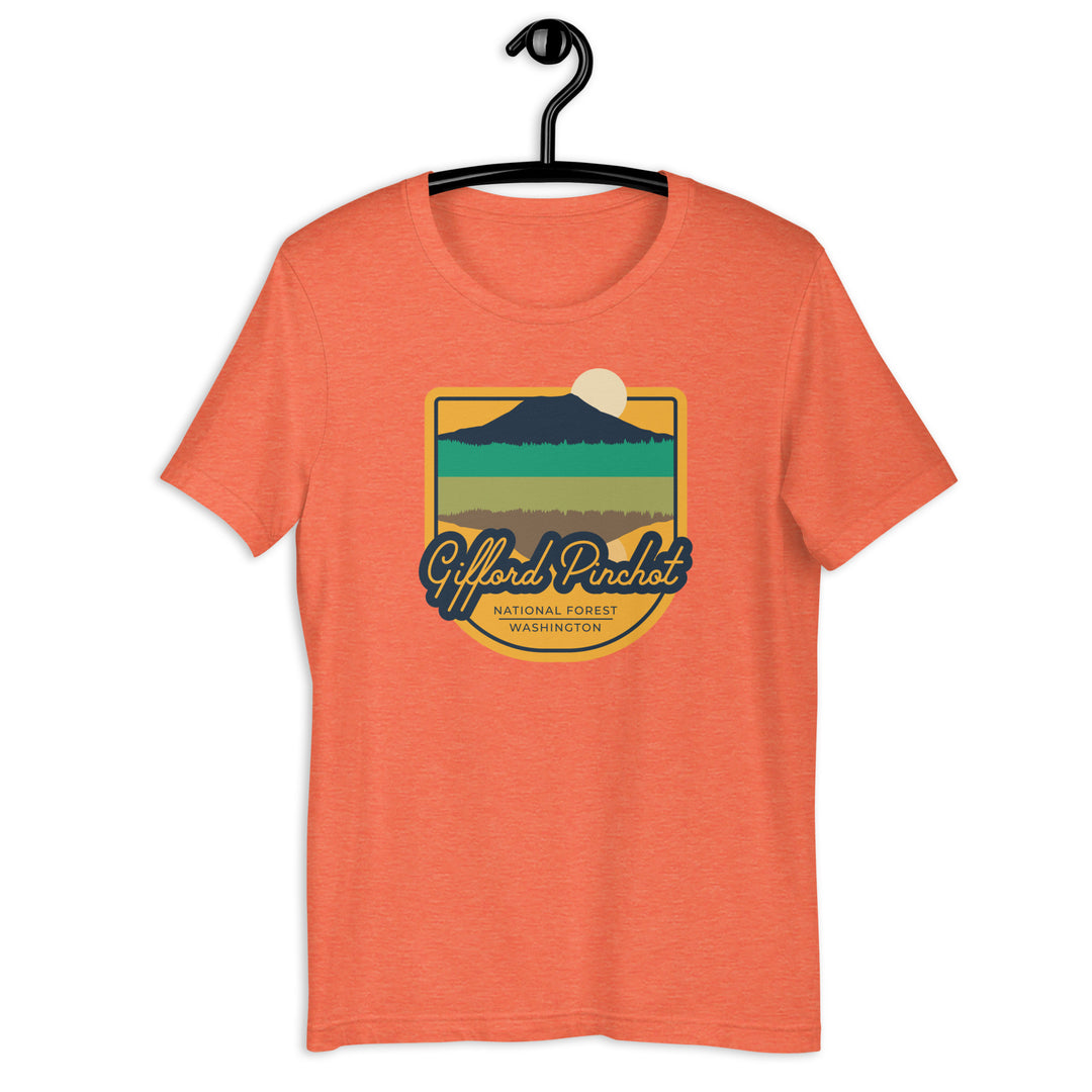 Gifford Pinchot National Forest Unisex t-shirt – Washington