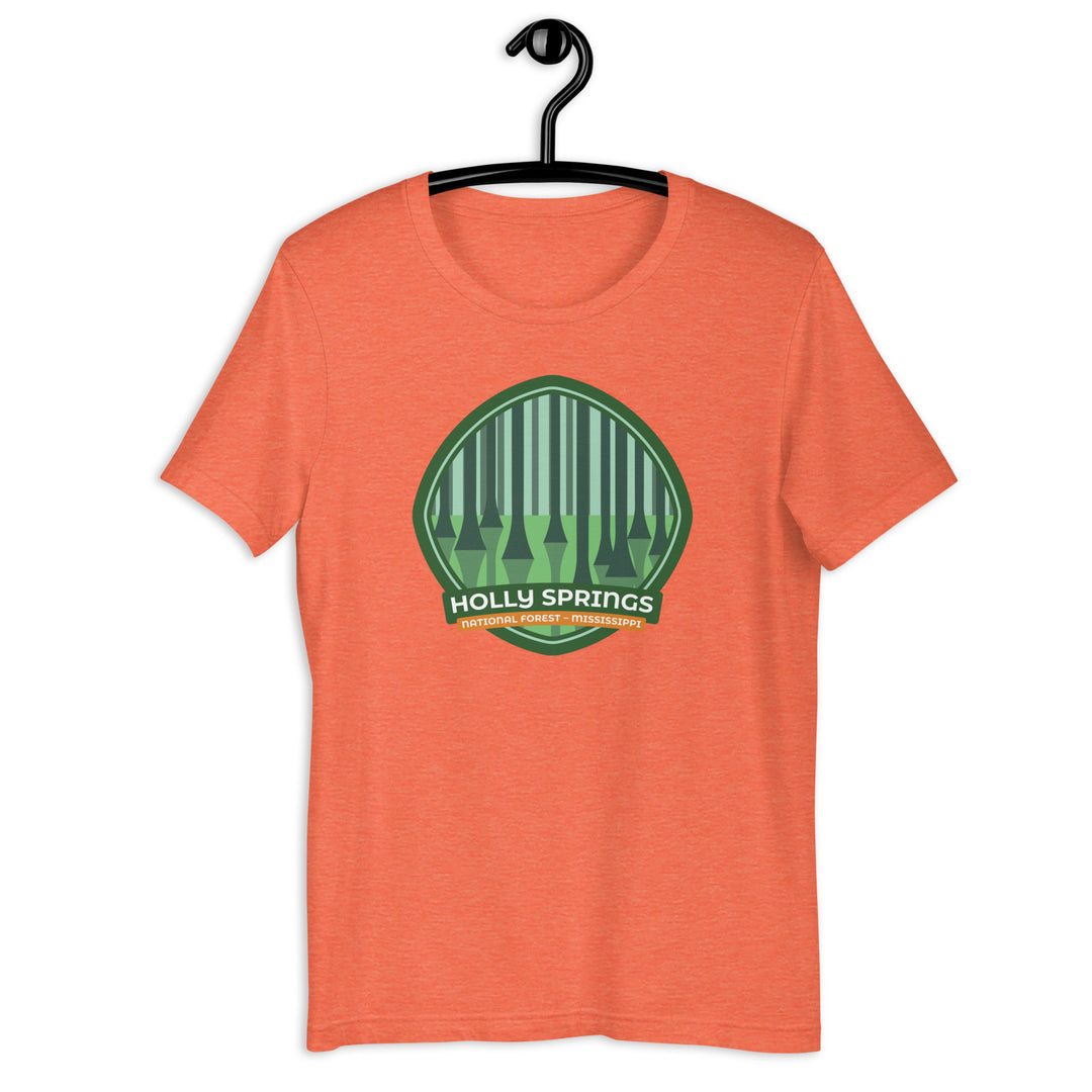 Holly Springs National Forest Unisex t-shirt – Mississippi