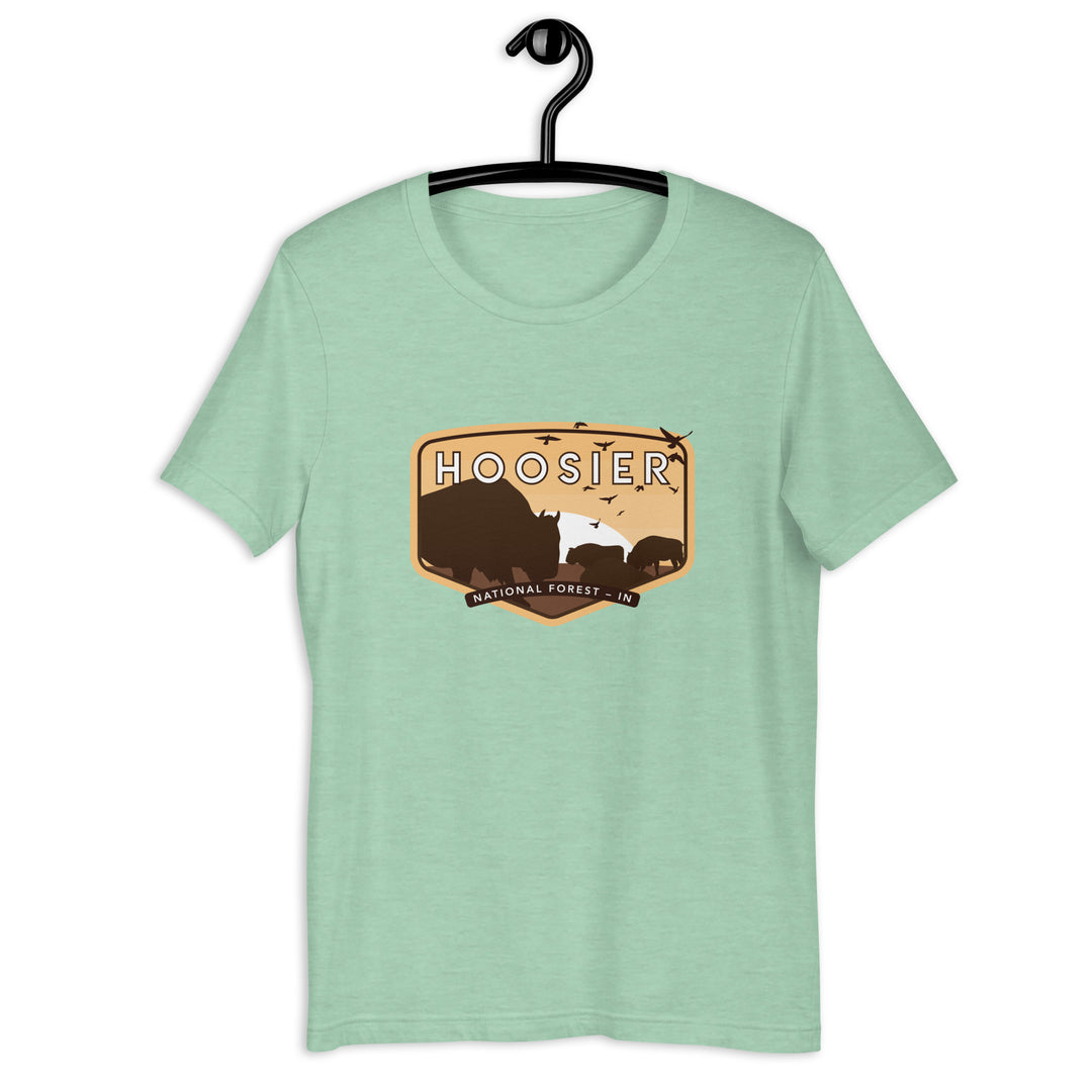 Hoosier National Forest Unisex t-shirt – Indiana