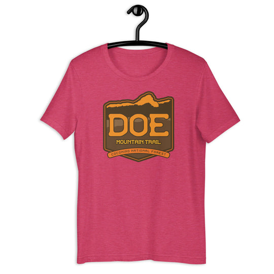 Doe Mountain Trail Unisex t-shirt - Coconino National Forest