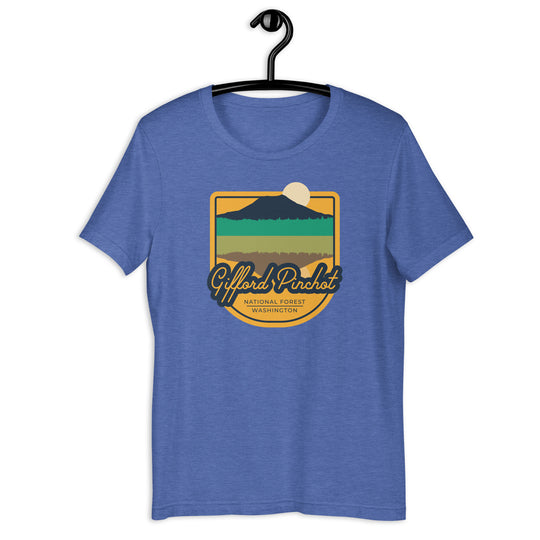 Gifford Pinchot National Forest Unisex t-shirt – Washington