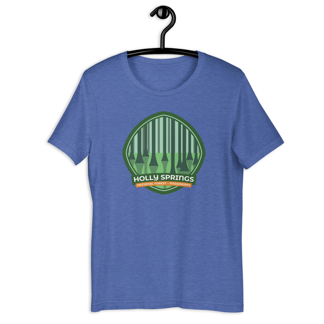 Holly Springs National Forest Unisex t-shirt – Mississippi