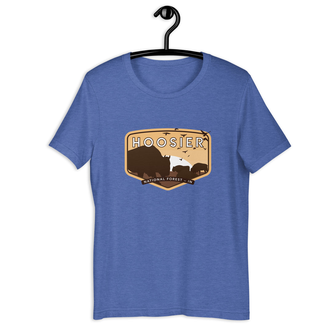 Hoosier National Forest Unisex t-shirt – Indiana