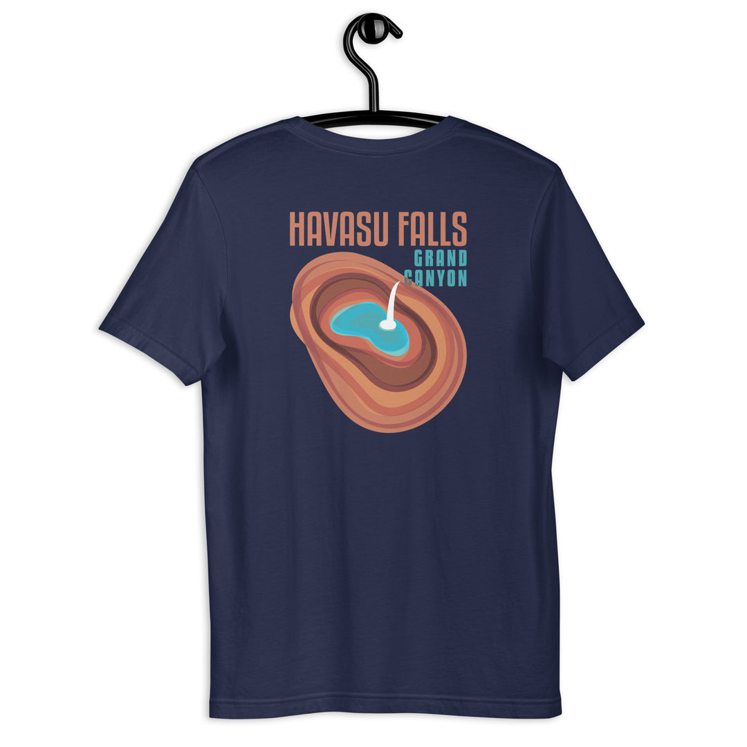 Havasu Falls - Grand Canyon Double sided Unisex t-shirt