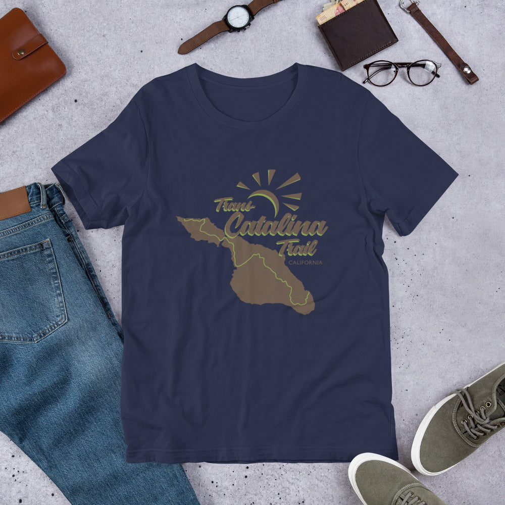 Trans Catalina Trail - California Unisex t-shirt