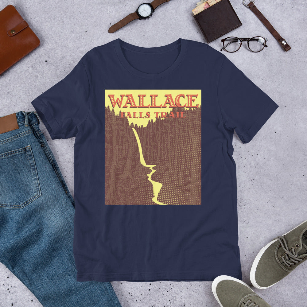 Wallace Falls Trail Unisex t-shirt