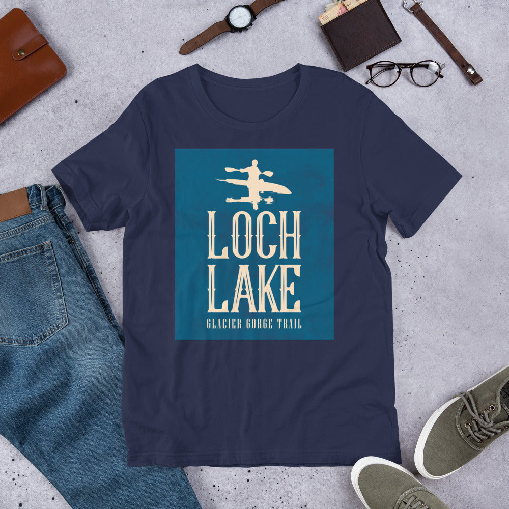 Loch Lake - Glacier Gorge Trail Unisex t-shirt