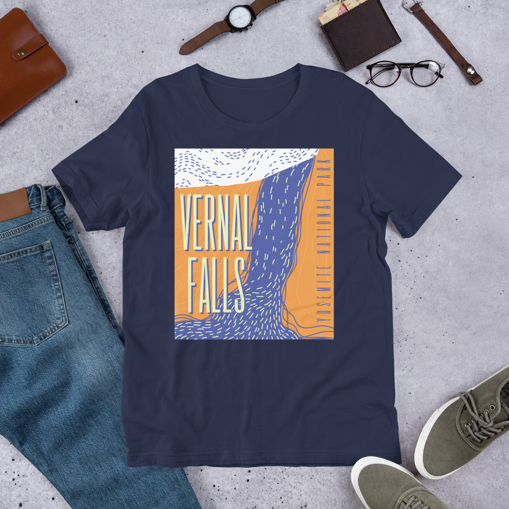 Vernal Falls - Yosemite Unisex t-shirt