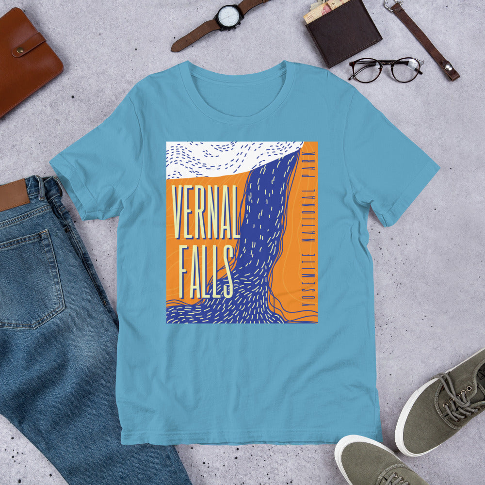 Vernal Falls - Yosemite Unisex t-shirt