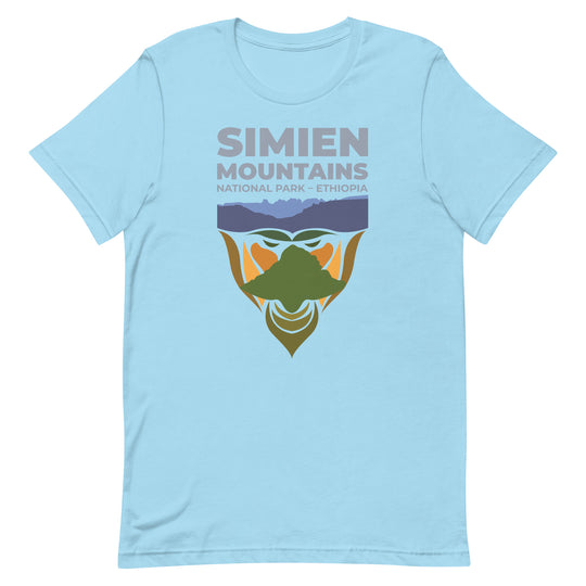 Simien Mountains - Ethiopia Unisex t-shirt