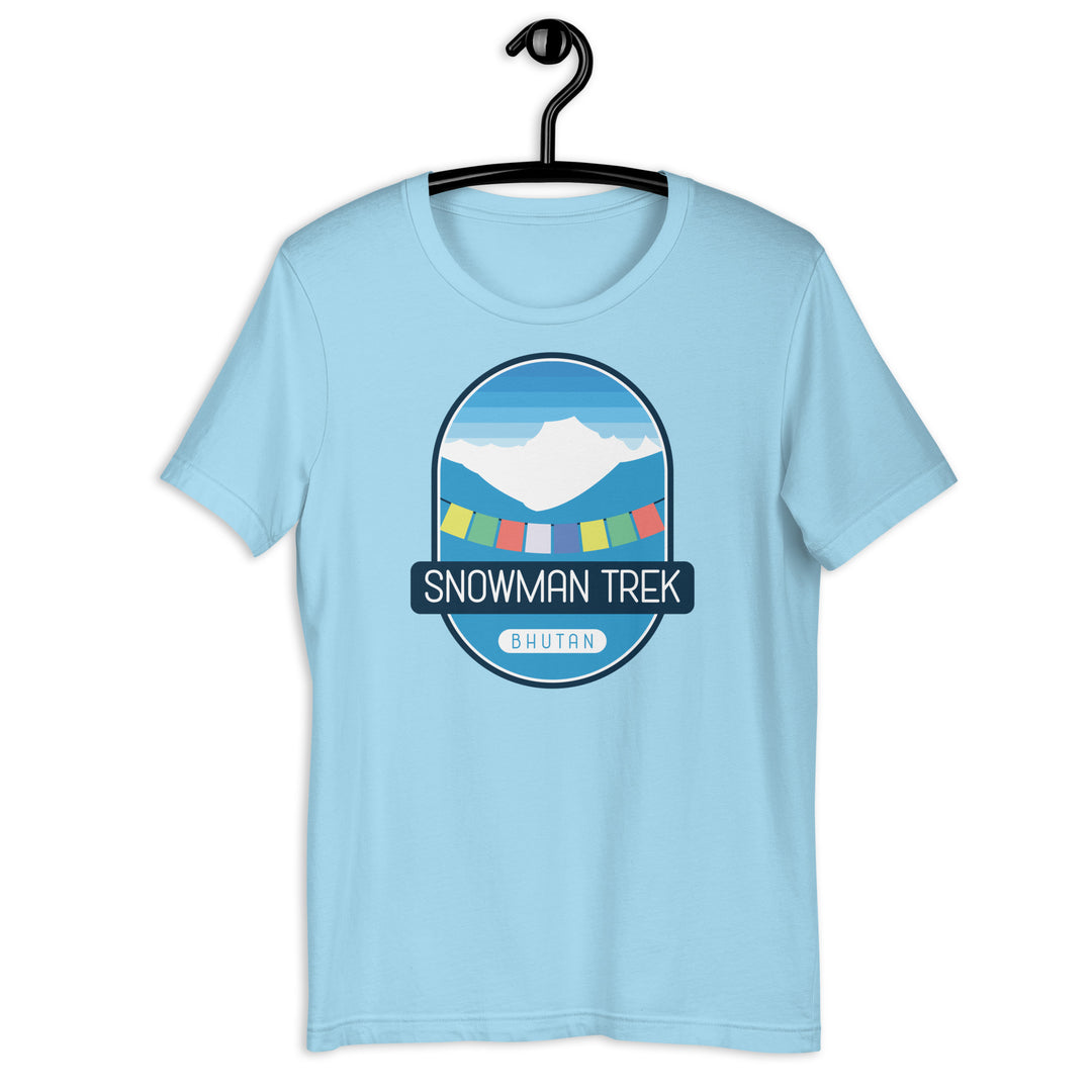 Snowman Trek Unisex t-shirt – Bhutan