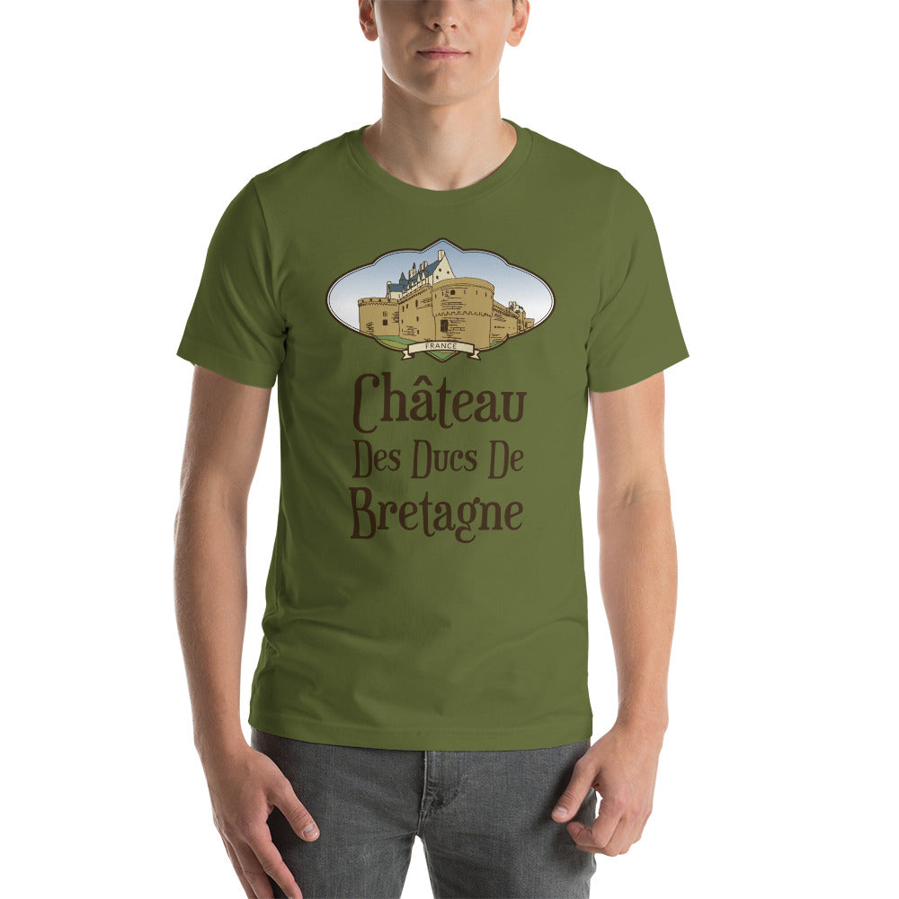 Chateau Des Ducs De Bretagne - France Unisex t-shirt