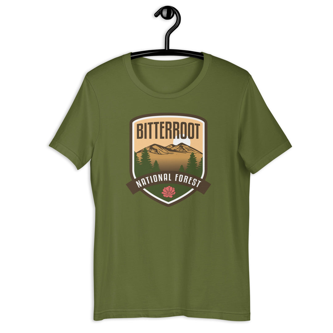 Bitterroot National Forest Unisex t-shirt