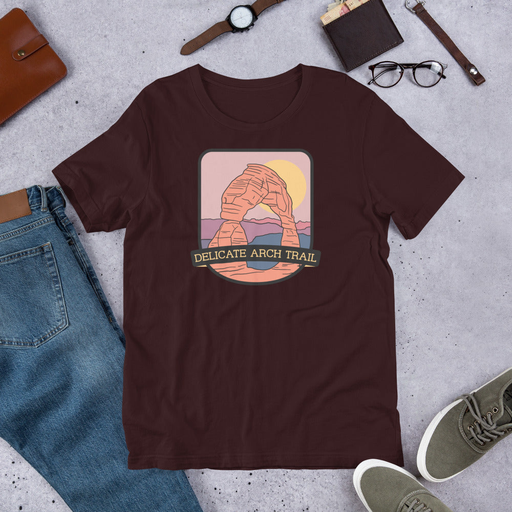 Delicate Arch Trail Unisex t-shirt