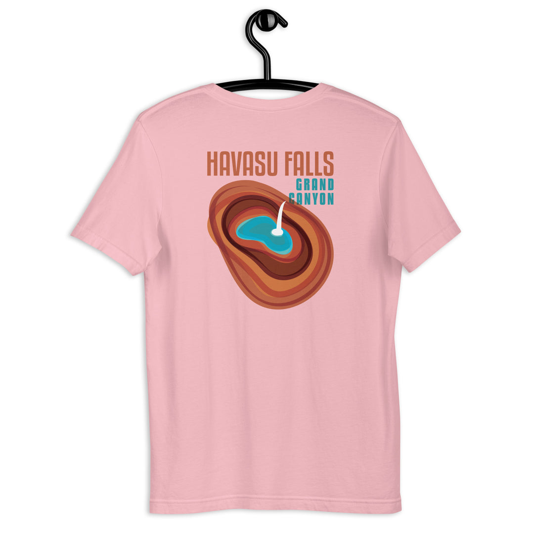 Havasu Falls - Grand Canyon Double sided Unisex t-shirt