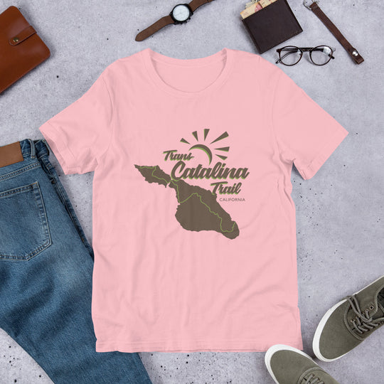 Trans Catalina Trail - California Unisex t-shirt