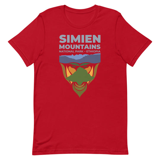 Simien Mountains - Ethiopia Unisex t-shirt