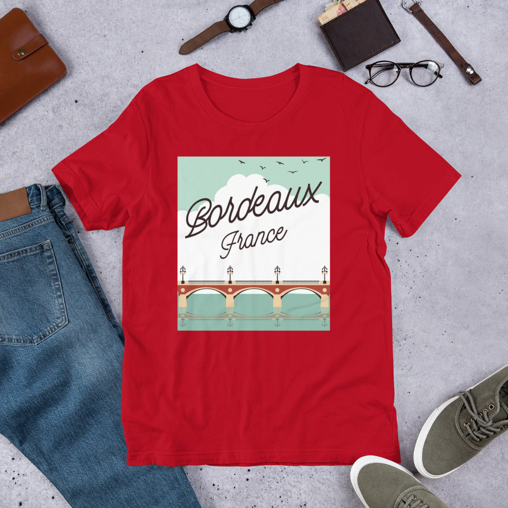 Pont de pierre - Bordeaux, France Unisex t-shirt