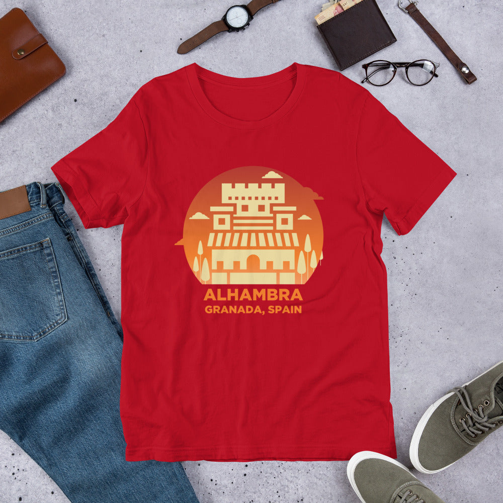 Alhambra - Granada, Spain Unisex t-shirt