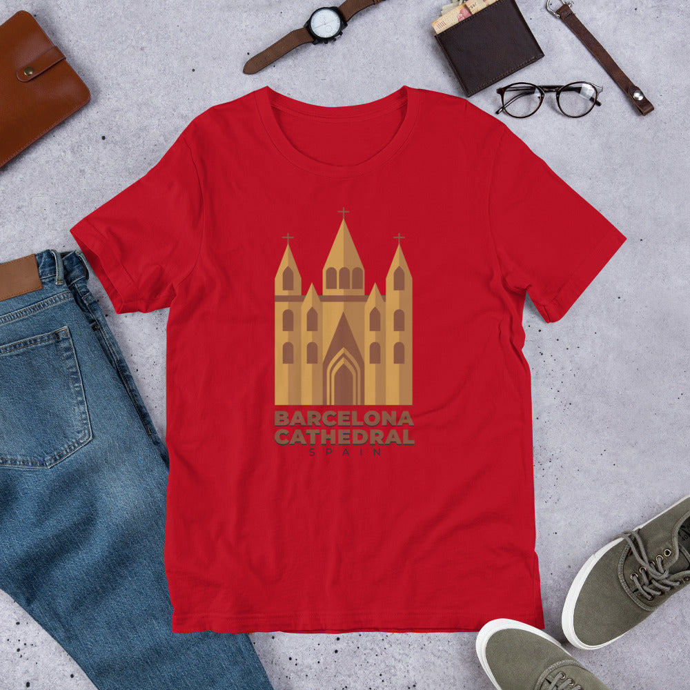 Barcelona Cathedral - Spain Unisex t-shirt