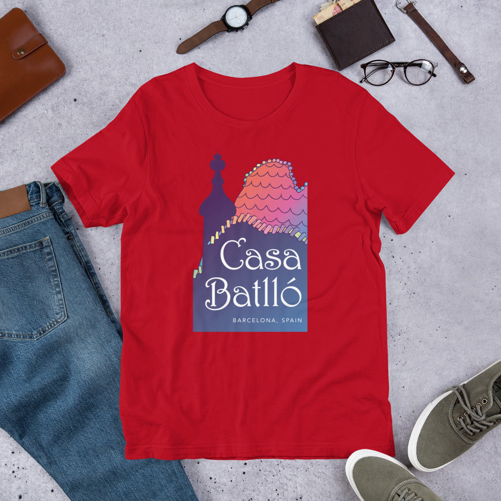 Casa Batllo - Barcelona, Spain Unisex t-shirt