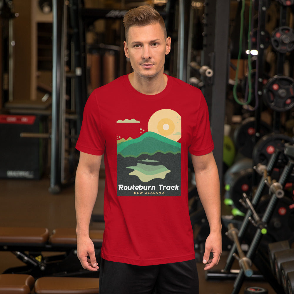 Routeburn Track - New Zealand Unisex t-shirt