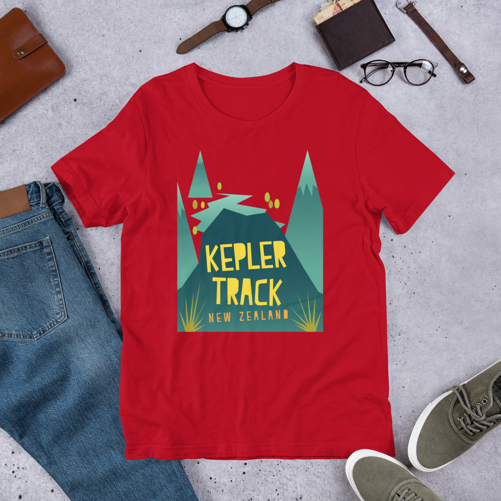 Kepler Track - New Zealand Unisex t-shirt