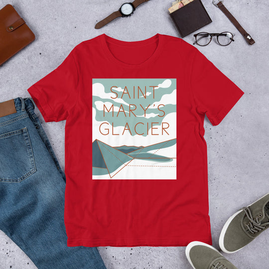 St. Mary&#39;s Glacier Unisex t-shirt