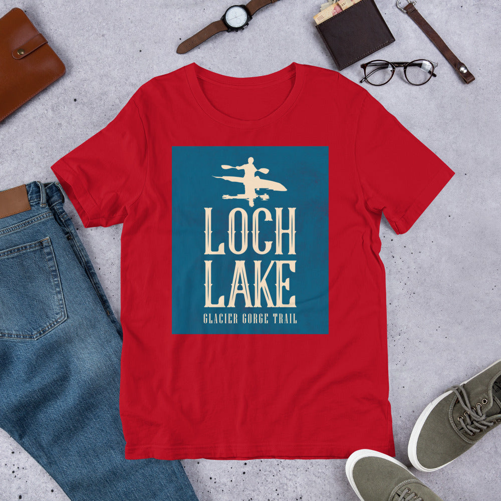 Loch Lake - Glacier Gorge Trail Unisex t-shirt