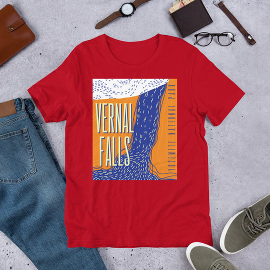 Vernal Falls - Yosemite Unisex t-shirt