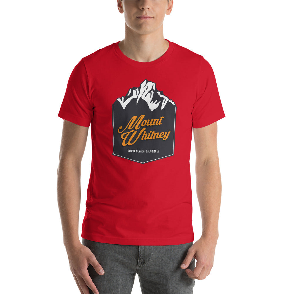 Mount Whitney - Sierra Nevade, California Unisex t-shirt