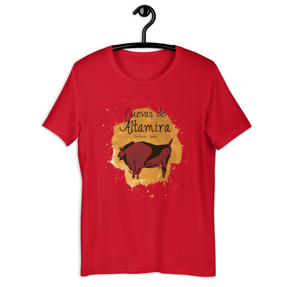 Cuevas de Altamira lyrics - Cantabria, Spain Unisex t-shirt